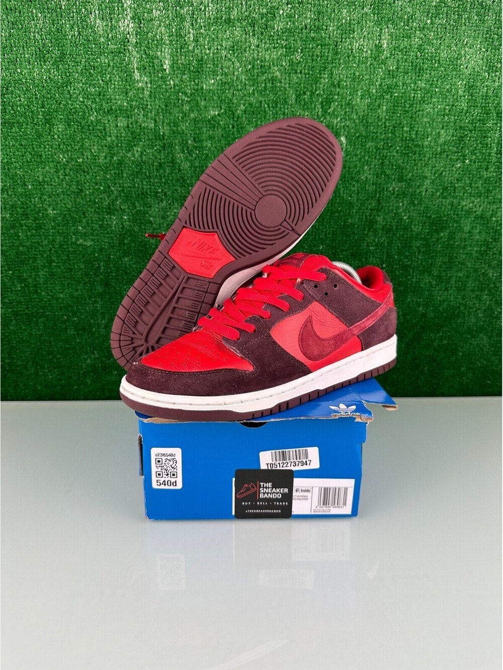 Size 9 - Nike Dunk Pro SB Low Fruity Pack - Cherry